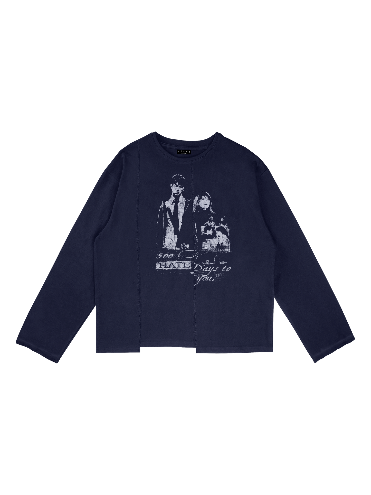 LONGSLEEVE ASSIMETRIC “500 DAYS”