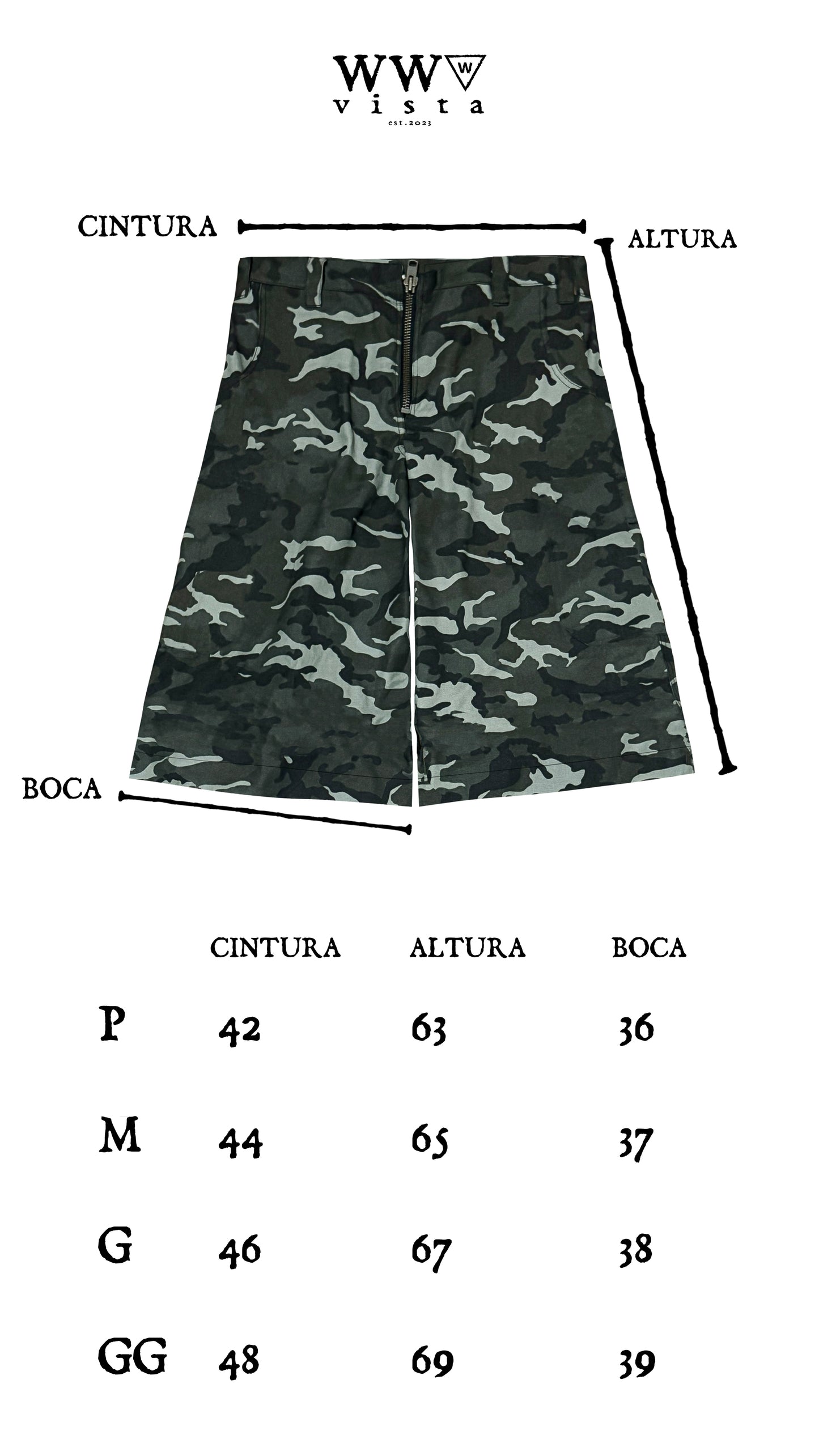 SHORTS CAMO