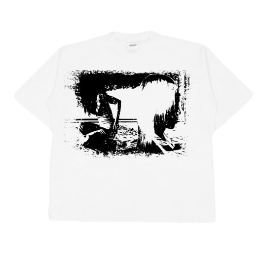 WHITE TEE “APART”