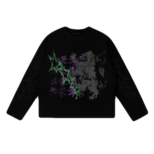 LONGSLEEVE BLACK “STARS”