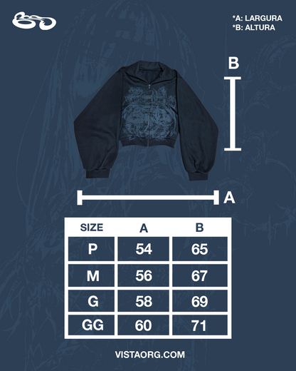 HOODIE "ACIDDDDDBLUE"